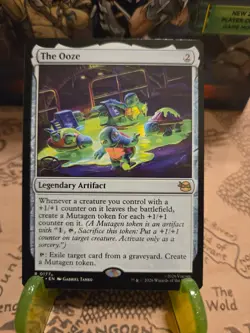 MTG The Ooze Teenage Mutant Ninja Turtles Regular Rare NM - Image 1