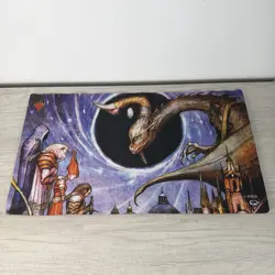 Magic The Gathering Ultra Pro Playmat Seb McKinnon Deliver Unto Evil - Image 1