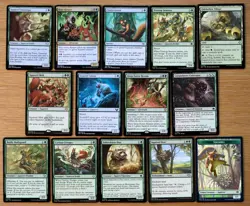 Lot of 14 Different Squirrel Creatures & Spells *NM* (Magic MTG Sovereign EDH) - Image 1