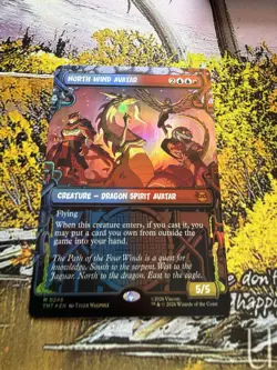 North Wind Avatar - Foil - Showcase Teenage Mutant Ninja Turtles MTG - Image 1