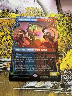 North Wind Avatar - Foil - Showcase Teenage Mutant Ninja Turtles MTG - Image 2