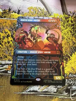 North Wind Avatar - Foil - Showcase Teenage Mutant Ninja Turtles MTG - Image 4