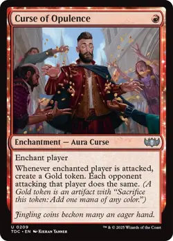 MTG Tarkir: Dragonstorm Commander - Curse of Opulence - Image 1