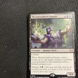 Metamorphosis Fanatic Commander: Duskmourn: House of Horror Regular - Image 1