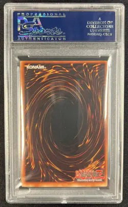 Yu-Gi-Oh! Dark Magician Legend of Blue Eyes 1st Edition Ultra Rare LOB-005 PSA 9 - Image 2