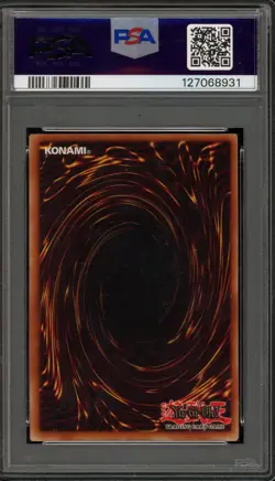 Yu-Gi-Oh! Dark Magician Legend of Blue Eyes 1st Edition WAVY LOB-005 PSA 9 - Image 2