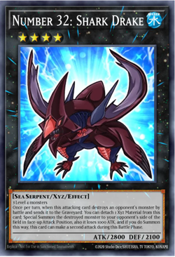 Yugioh! Number 32: Shark Drake Maze of the Muertos PREORDER - Image 1