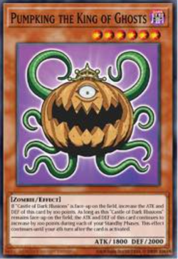 Yugioh! Pumpking the King of Ghosts Maze of the Muertos MZMU-EN061 - Image 1