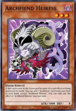 Yugioh! Archfiend Heiress Maze of the Muertos PREORDER - Image 1