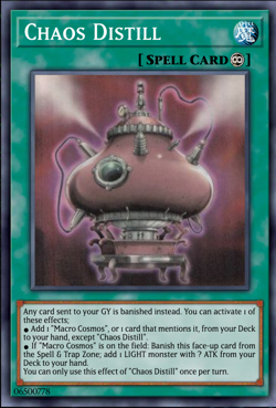 Yugioh! 3x Chaos Distill Maze of the Muertos PREORDER - Image 1