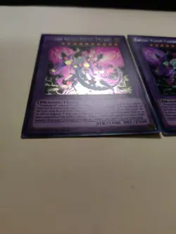 2x Greedy Venom Fusion Dragon FUEN-EN010 Secret Rare 1st Edition LP - Image 3