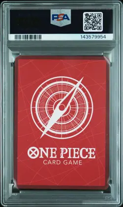2025 ONE PIECE OP13-CARRYING ON HIS WILL ALTERNATE ART MONKEY D. LUFFY PSA 10 - Image 2