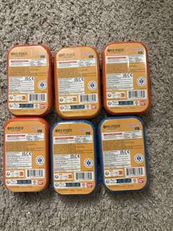 One Piece TCG, Vol.2 Tin pack (TS-02, OP13), Complete Set of 6 Tins - Sealed Eng - Image 3