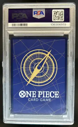 2022 One Piece Romance Dawn Nami Alternate Art Pre-Errata #OP01-016 PSA 10 - Image 2