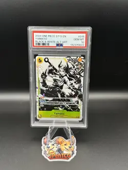 One Piece GRADED 2024 Yamato ST13 Black & White AA PSA 10 English - Image 1