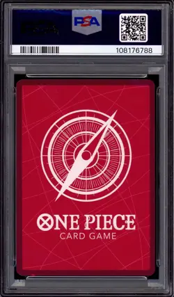 2024 One Piece OP09 Alternate Art Shanks #001 PSA 10 GEM MINT - Image 2