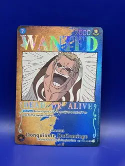 Donquixote Doflamingo (Wanted Poster) ST03-009 Pillars of Strength Foil - Image 1