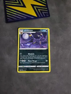 Umbreon - New 2025 McDonalds Happy Meal Pokemon Dragon Discovery Card 009/015 - Image 1