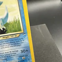 Pokemon TCG Light Golduck Neo Destiny Card 47/105 Unlimited Uncommon *HP* - Image 3