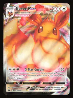 Eevee VMAX SWSH087 SWSH: Sword & Shield Promo Cards Holo Pokemon LP - Image 1
