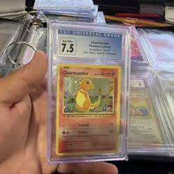 Pokemon Charmander 2016 XY Evolutions Toys R US Cosmos Promo Card 9/108 CGC 5 - Image 1