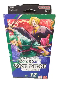 One Piece Sealed Starter Deck 12: Zoro and Sanji (ST-12) (61 cards) (A) - Image 1