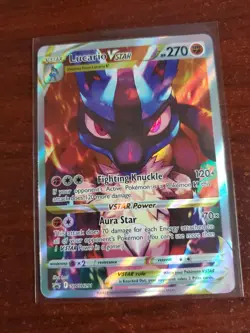 Lucario VSTAR SWSH291 SWSH: Sword & Shield Promo Cards Holo - Image 1