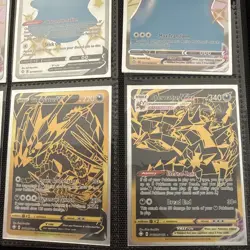 Pokemon TCG Shining Fates Card Lot (113) With Card Guardian Binder | Orange - Image 1