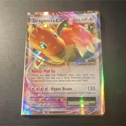 Pokemon Dragonite ex 72/108 Dragon Ultra Rare EX Holo 180 HP Single Card - Image 1
