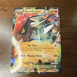 Groudon EX Promo Holo XY42, XY Pokemon TCG Card - Image 1