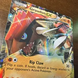 Groudon EX Promo Holo XY42, XY Pokemon TCG Card - Image 2
