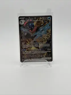 Pokemon TCG - Greninja ex 132 Scarlet & Violet Promo Card Holo Alt Art Good - Image 1
