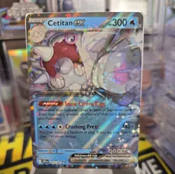 Cetitan ex 65/182 Holo Double Rare Card - Pokemon TCG - Destined Rivals - NM - Image 1