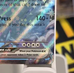 Cetitan ex 65/182 Holo Double Rare Card - Pokemon TCG - Destined Rivals - NM - Image 3
