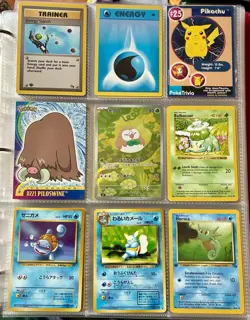 Vintage Pokemon Card Collection - No Binder Lot 5 Pages - Holo - Modern LP/NM - Image 1
