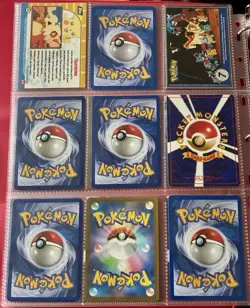 Vintage Pokemon Card Collection - No Binder Lot 5 Pages - Holo - Modern LP/NM - Image 4