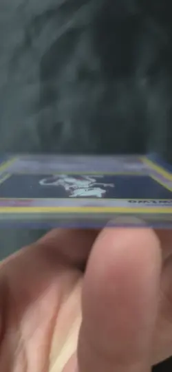 Mewtwo Holo Rare 10/102 Base Set 1999 WOTC Pokemon Card Vintage Original - Image 5