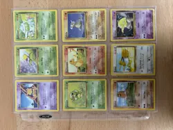 LP/MP COMPLETE Pokemon BASE Set 2 All 48 Card COMMON Non-Holo 130 WOTC - Image 2