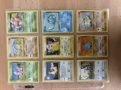 LP/MP COMPLETE Pokemon BASE Set 2 All 48 Card COMMON Non-Holo 130 WOTC - Image 5