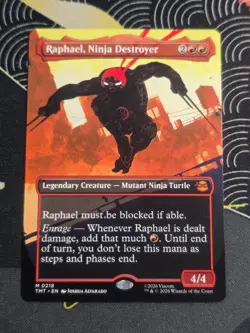 Raphael, Ninja Destroyer (Borderless) Teenage Mutant Ninja Turtles Regular 218 - Image 1