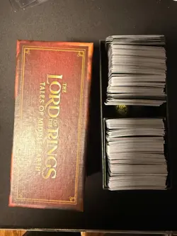 MTG Lord of the Rings LOT with Fat Pack Box and Die Magic The Gathering TCG - Image 2