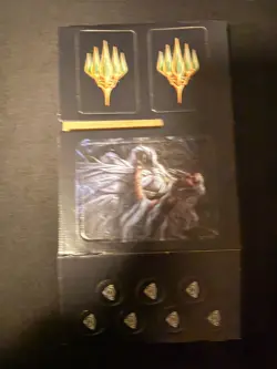 MTG Lord of the Rings LOT with Fat Pack Box and Die Magic The Gathering TCG - Image 3