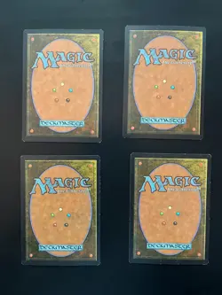 X 4 - MTG - Undiscovered Paradise - Visions - see picts for condition - #1 - Image 2