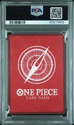 2025 ONE PIECE OP12-LEGACY OF THE MASTER ALTERNATE ART SILVERS RAYLEIGH PSA 10 - Image 2