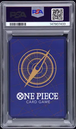 2026 ONE PIECE OP14-EB04-THE AZURE SEA'S SEVEN 3RD ANNIV-GOLD #051 BUGGY PSA 10 - Image 2
