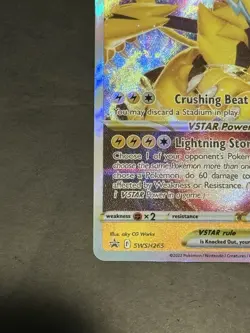 Zeraora VSTAR SWSH265 SWSH: Sword & Shield Promo Cards Holo - Image 4