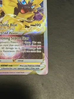 Zeraora VSTAR SWSH265 SWSH: Sword & Shield Promo Cards Holo - Image 5