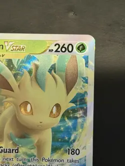 Pokemon TCG Leafeon VSTAR Crown Zenith Holo Ultra Rare Card 014/159 NM Condition - Image 3