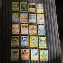 Pokemon Vintage 20 Card Lot WOTC MP/LP - Image 1