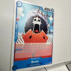 Brook OP11-056 R, One Piece card, UGUME Tag Skeloton Zoro Nami Luffy Usopp - Image 3